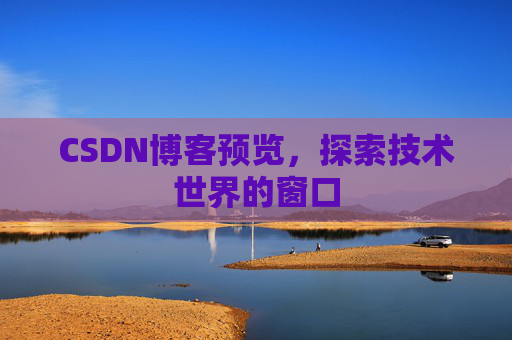 CSDN博客预览，探索技术世界的窗口